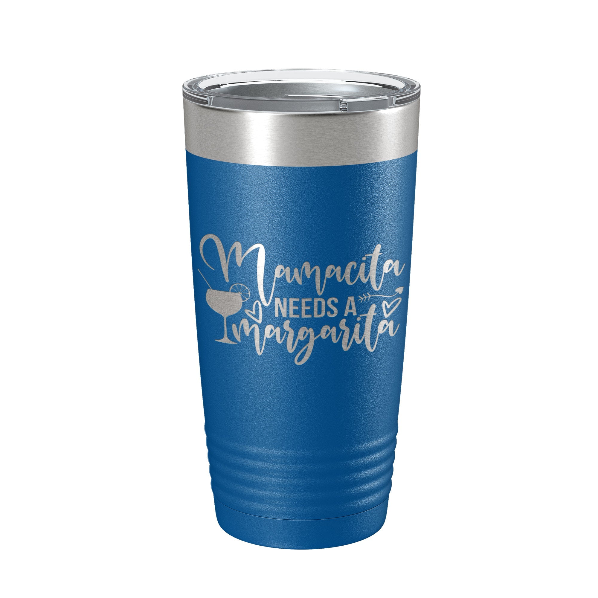 Mamacita Needs A Margarita Tumbler Funny Mom Travel Mug Mother's Day Gift Insulated Laser Engraved Coffee Cup Momma Mama Drink 20 oz-6