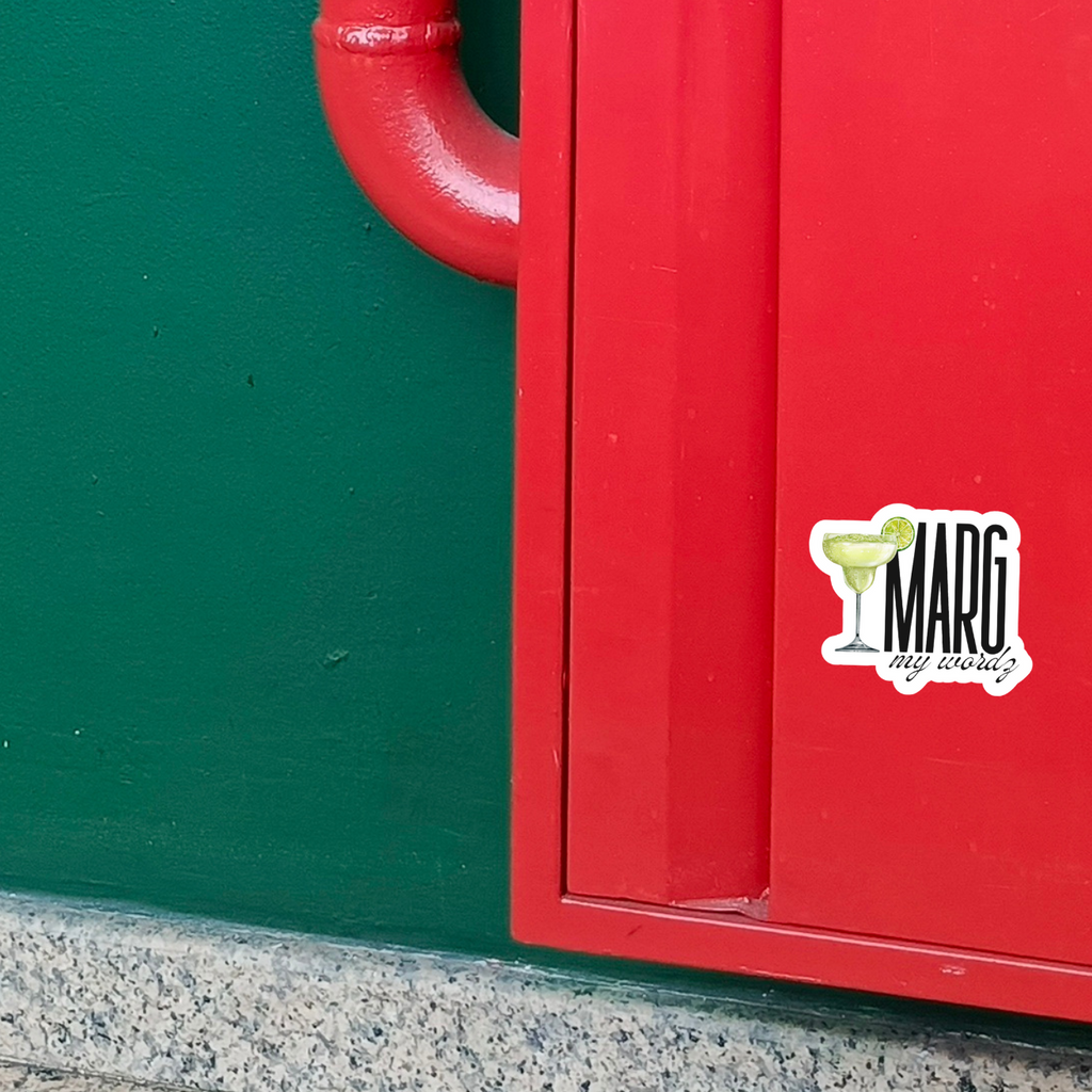 Marg My Wordz Sticker