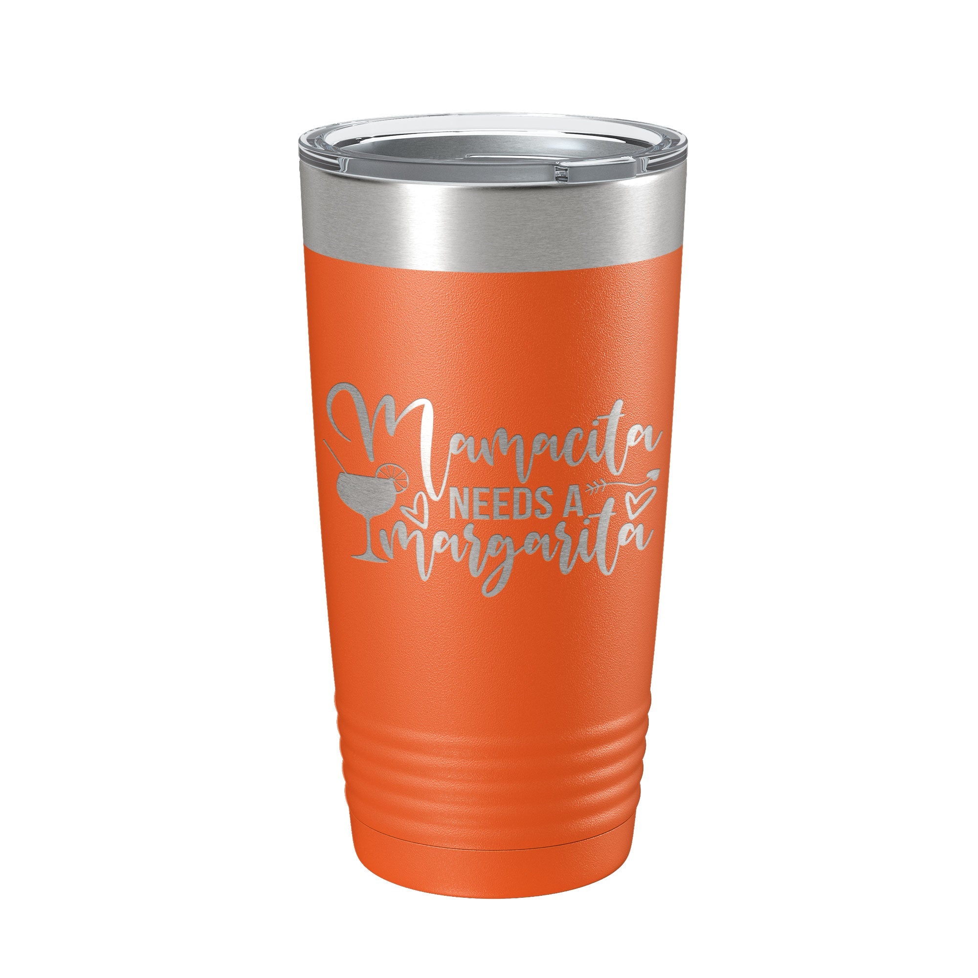 Mamacita Needs A Margarita Tumbler Funny Mom Travel Mug Mother's Day Gift Insulated Laser Engraved Coffee Cup Momma Mama Drink 20 oz-17