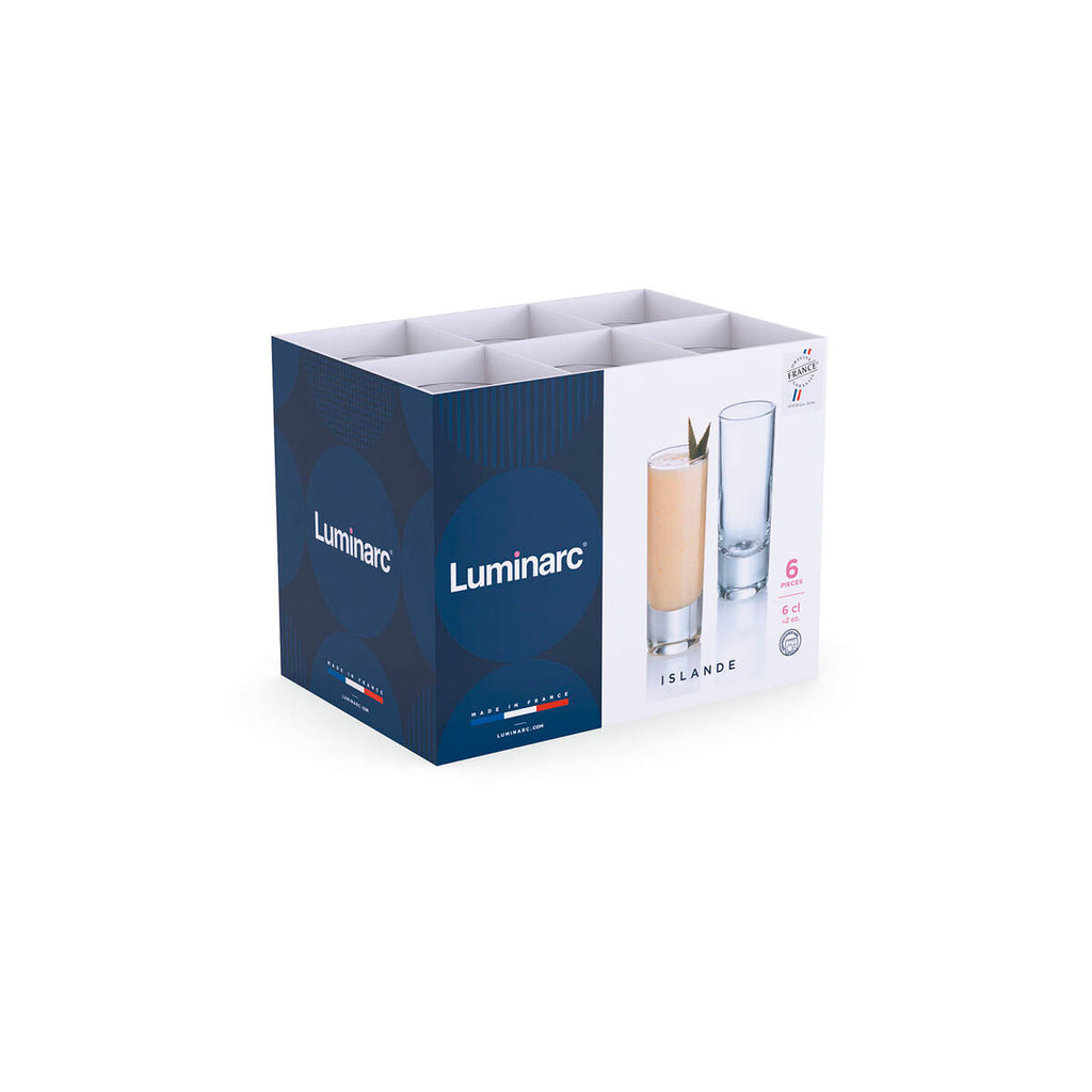 Shot glass Luminarc Islande Glass 60 ml (24 Units)-3