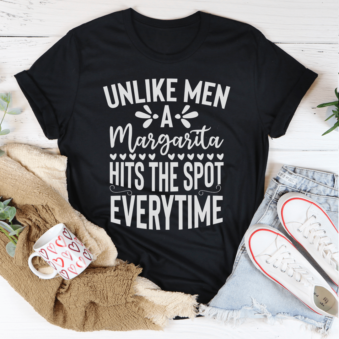 A Margarita Hits The Spot Everytime T-Shirt-3