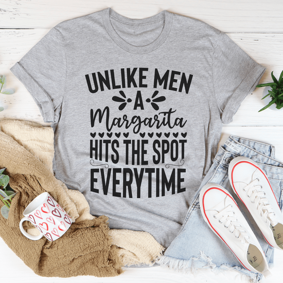 A Margarita Hits The Spot Everytime T-Shirt-2