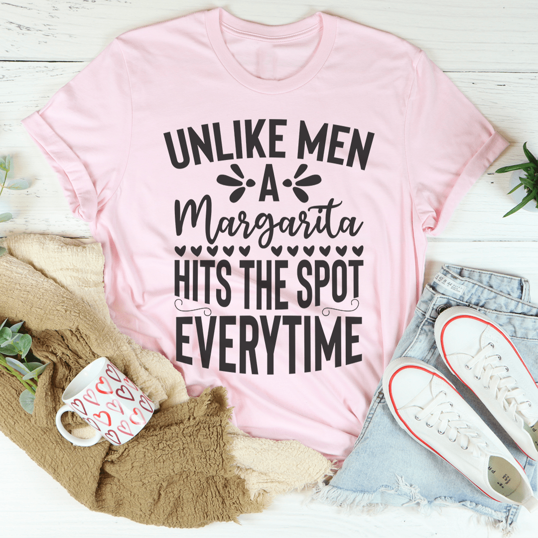 A Margarita Hits The Spot Everytime T-Shirt-0