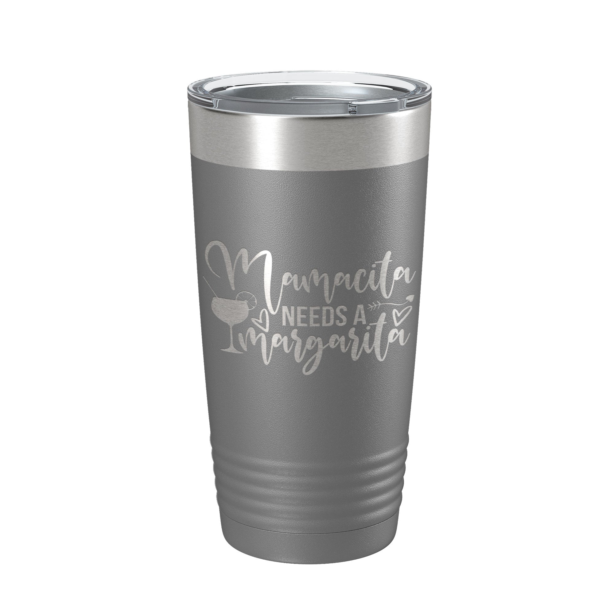 Mamacita Needs A Margarita Tumbler Funny Mom Travel Mug Mother's Day Gift Insulated Laser Engraved Coffee Cup Momma Mama Drink 20 oz-16